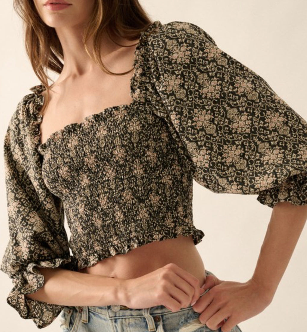 Evening Moonlight Top