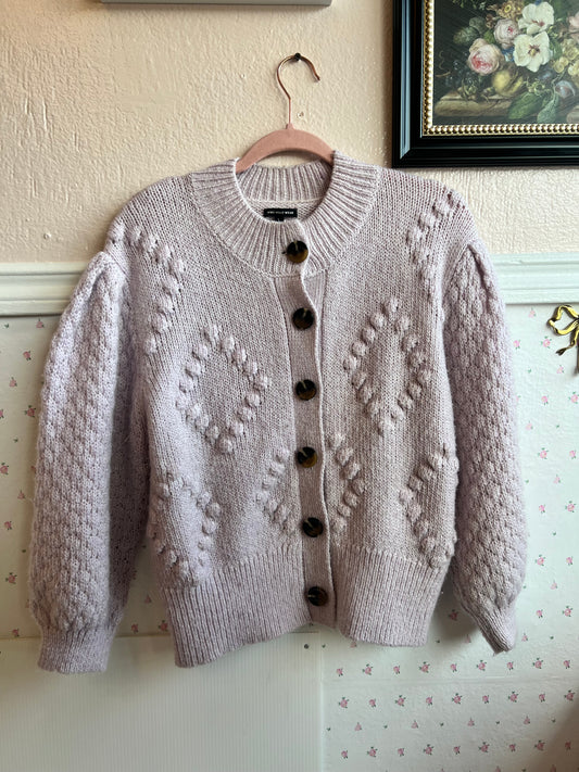 WWW PURPLE CARDIGAN ~ MACY
