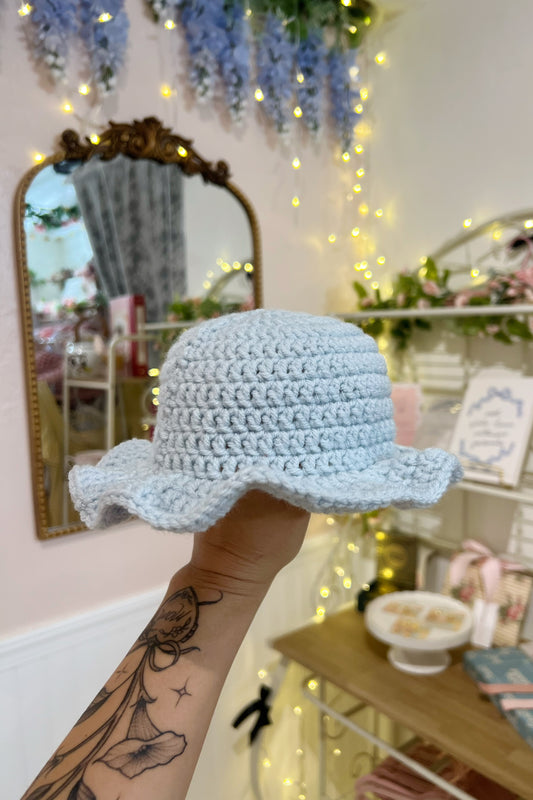 Newborn Crochet Baby Sun Hat