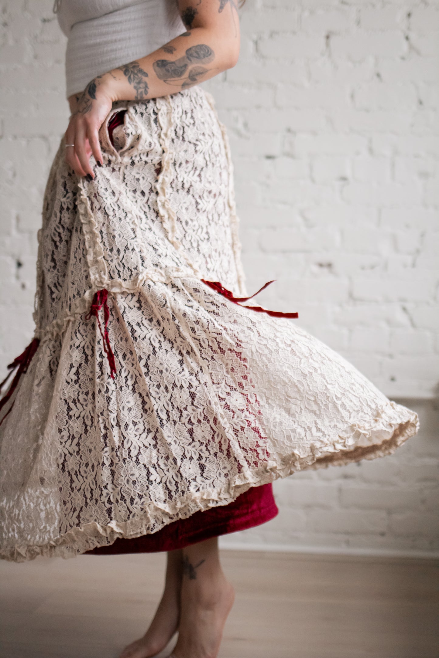 Julia Skirt ~ Red