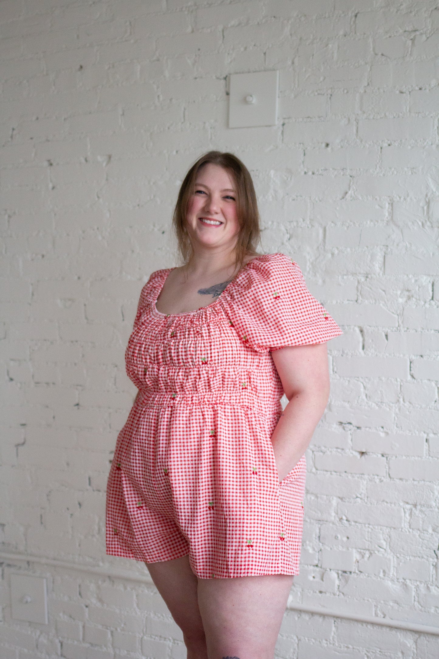 Cherry Romper