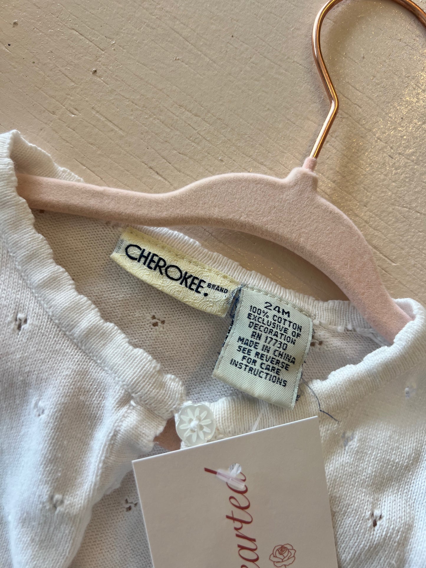 Vintage Cherokee Cardigan ~ 24months
