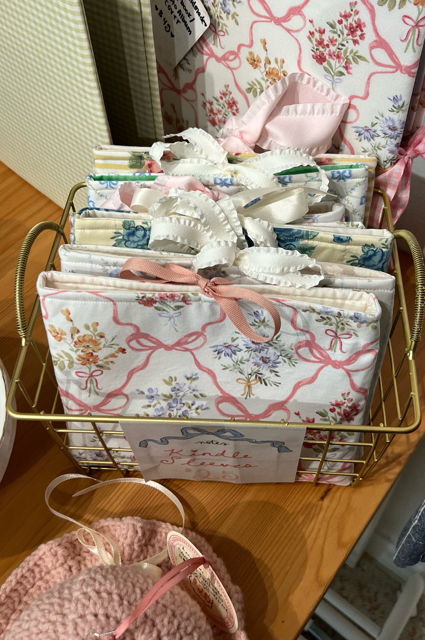 Handmade E-Reader Sleeve