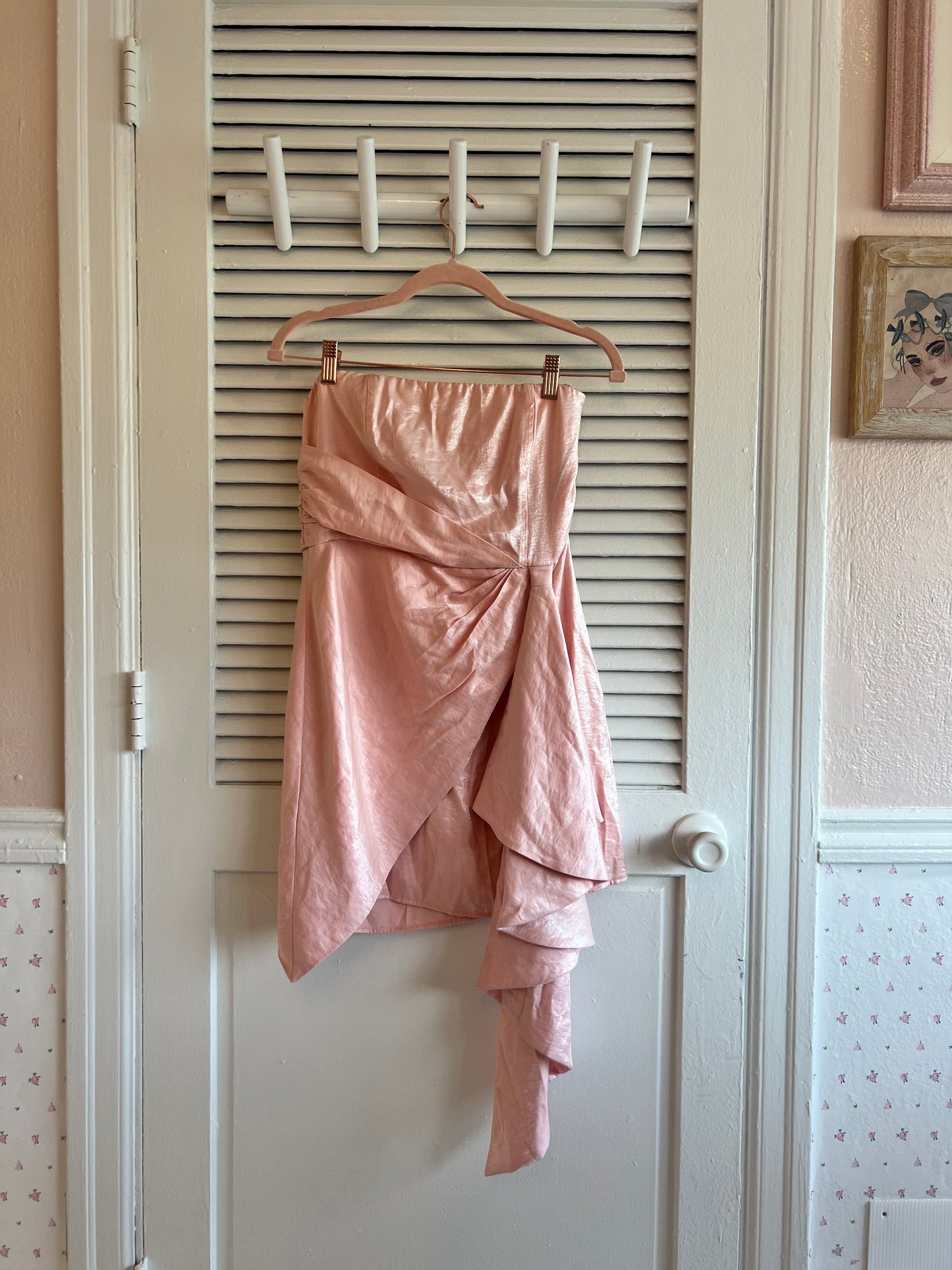 Pink Sleeveless dress  ~ MACY ~ medium