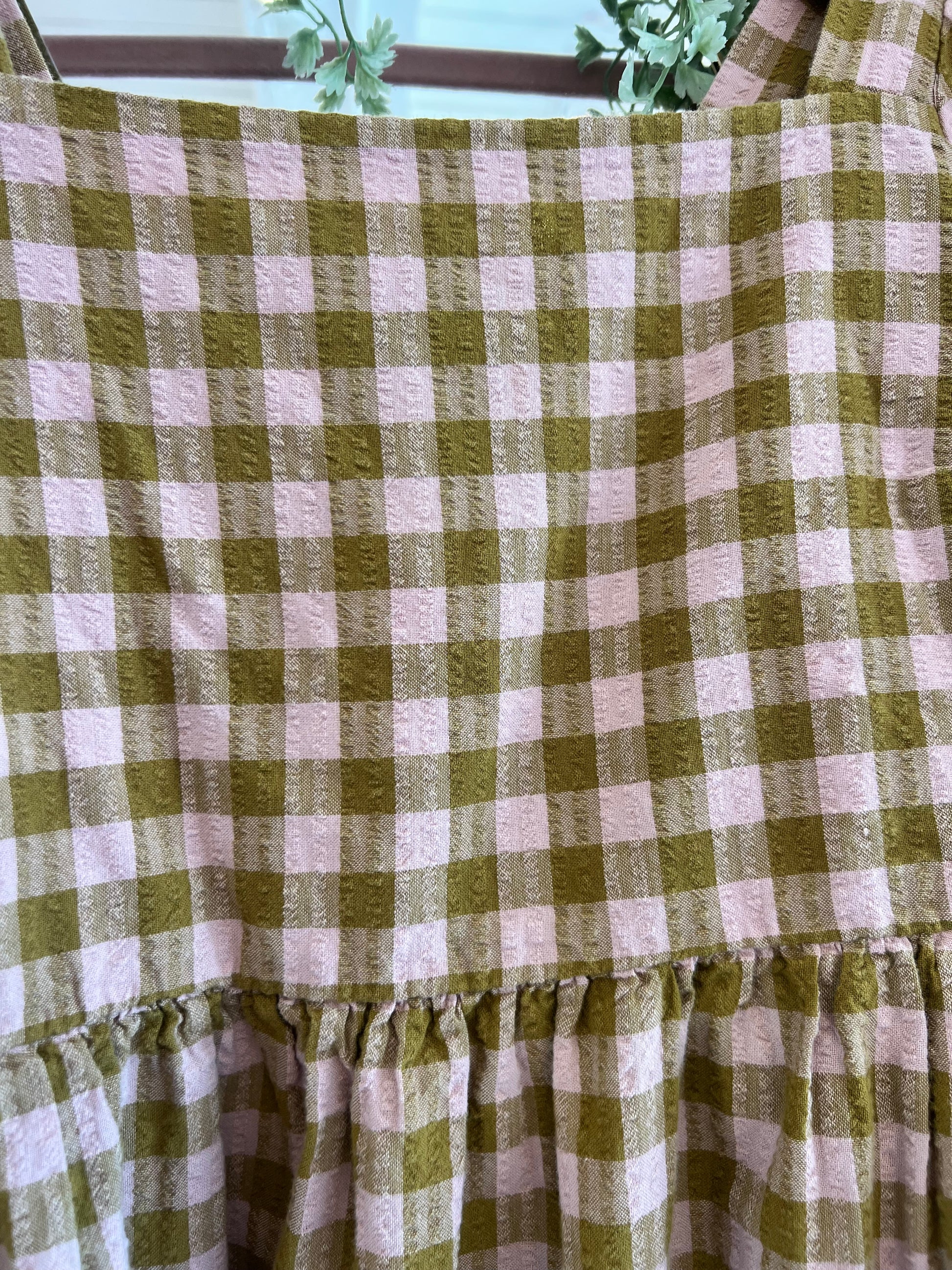 Madewell Cotton Seersucker Gingham Dress – rosehearted