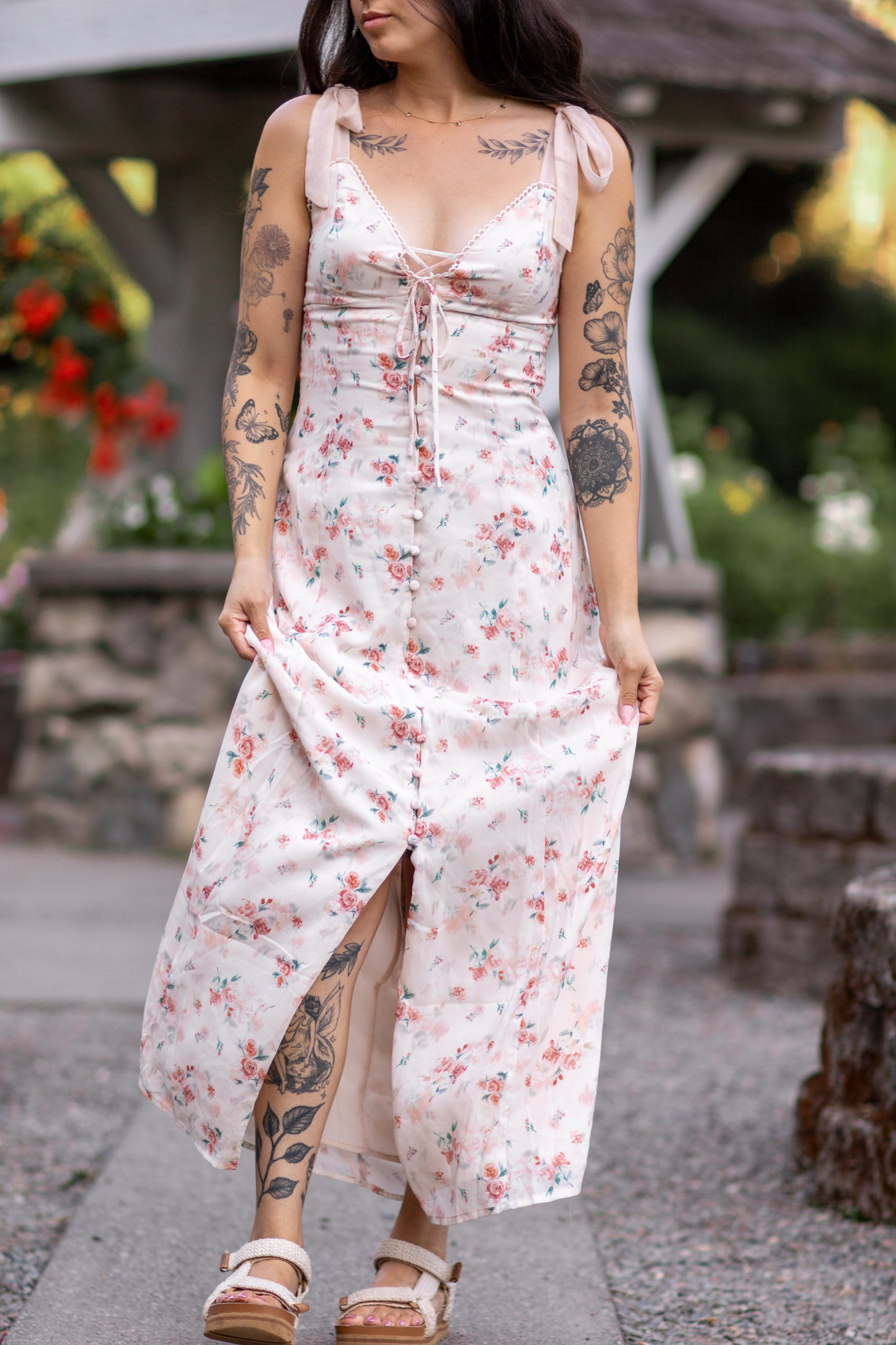 Garden Flowers Dress